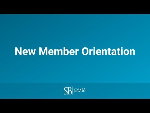 New Member Orientation