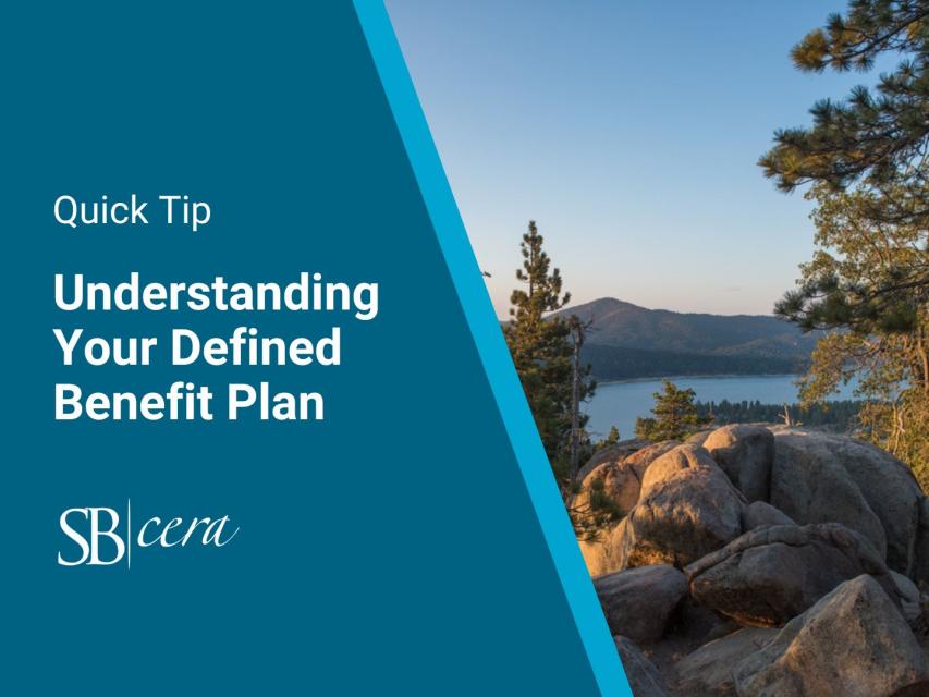 Understanding Your Defined Benefit Plan