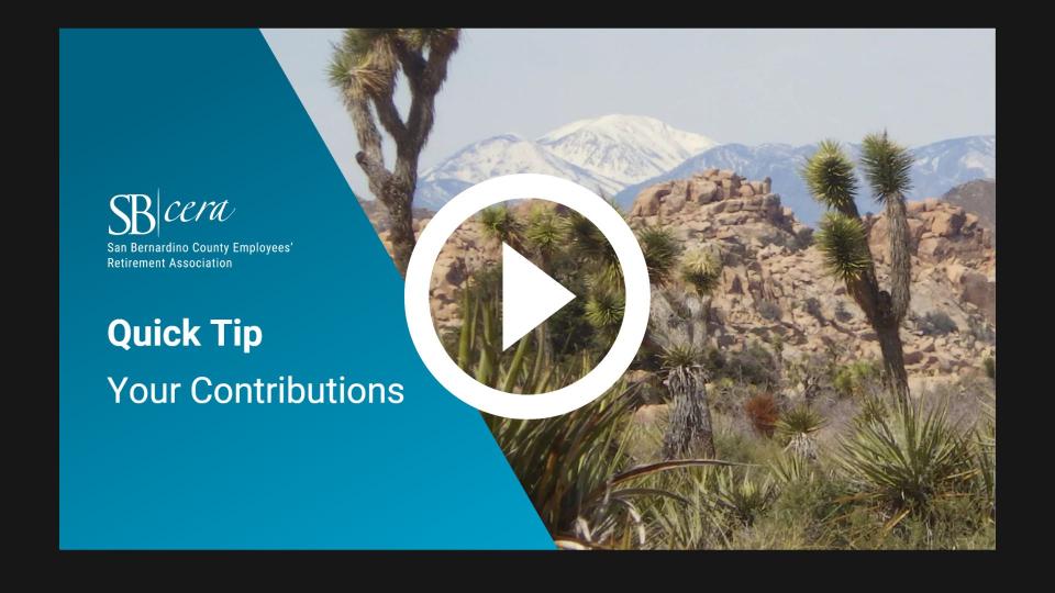 Your Contributions