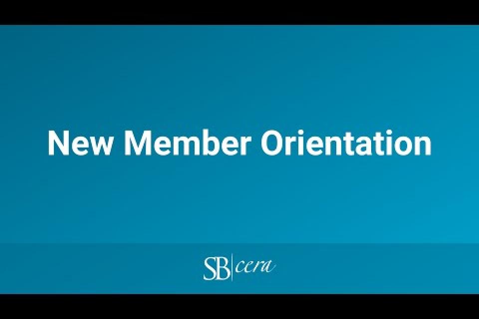 New Member Orientation